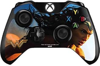 Decal Gaming Skin Compatible with Xbox One Controller - Officially Licensed Warner Bros Wonder Woman Action Shot Design
