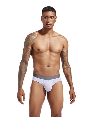 Cotton Briefs Underwear for Men, Men's Sweat-absorbing and breathable Underwear4