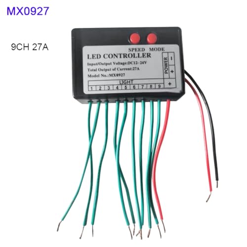 Controlador RGB DC12V-24V para resolver efectos complejos en cajas de luz 8