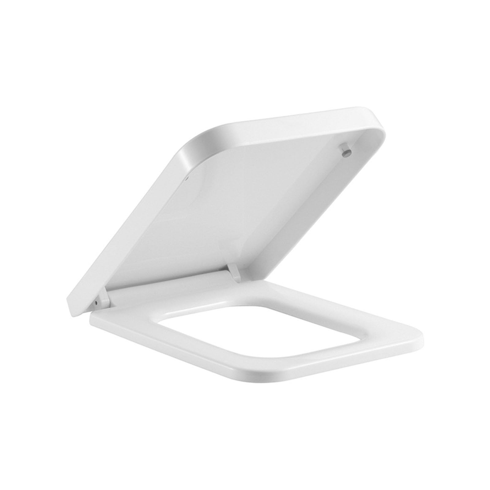 Dxpsxjl One Color Soft Close, Close Square Toilet Seat, Variable, Lightweight, Durable, Portable, User-Friendly, Compact, Quick, Release, Adjustable