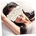 Beaupretty Sleeping Eye Mask Soft Breathable for Sleep Eye Travel Office Camping and Daily Use
