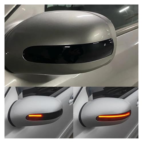 Intermitente dinámico W203 luz LED retrovisor Mercedes Benz Clase C 2001-2007 2