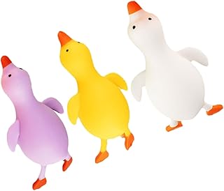 Toyvian 3 Pçs Brinquedos Infantis Brinquedos De Descompressão Brinquedos Infantis Presentes De Alívio De Pressão Brinquedos De Aperto De Pato Brinquedo Elástico Para Brinquedo De Pato