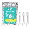 quip Sonic Toothbrush Replacement Heads for Adults - 3 Pack - Verified quip Standard Brush Head Refills for Electric Toothbrushes - Soft Bristles, Compact & Flexible - Last 3 Months Each