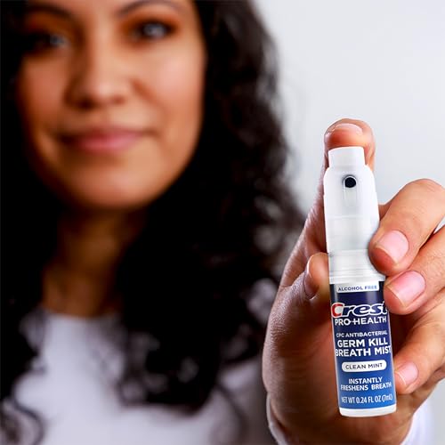 Crest Pro-Health | Portable Alcohol-Free CPC Mist with Clean Mint Flavor | Instant Fresh Breath - 3 Count (0.24oz/7ml) Breath Spray - image 7