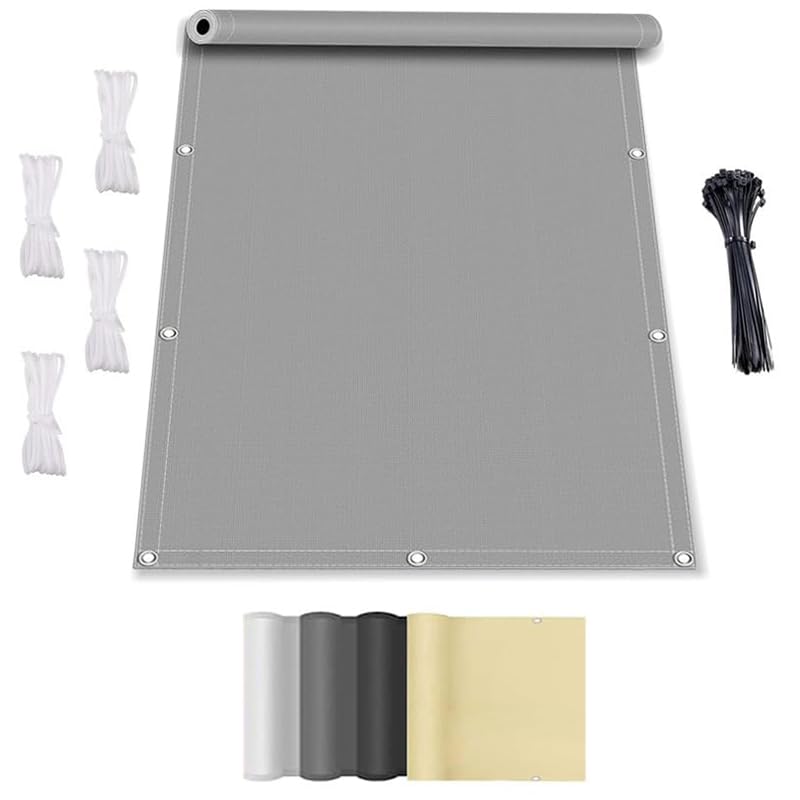 Toile ombrage extérieur imperméable pour store pergola et terrasse