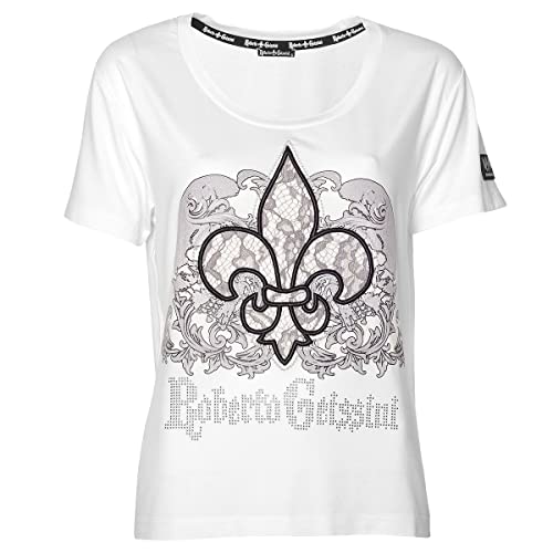 Roberto Geissini Damen T-Shirt Carmen Deluxe-BE-White M
