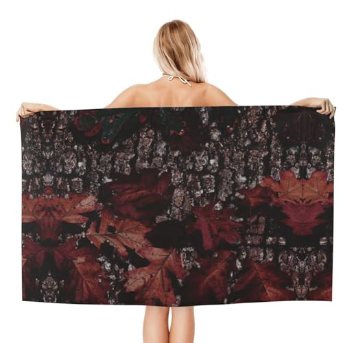Serviette de bain microfibre contre l'humidité pour douche et bain