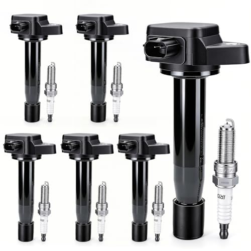 Sets of 6 Ignition Coil Pack UF603 and Iridium Spark