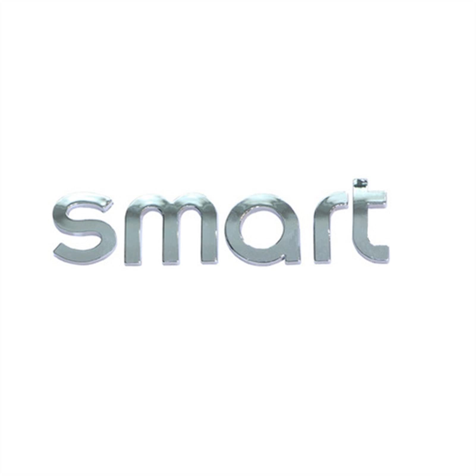 Decoración de coche para logotipo Smart 451 desgastado, emblema tuning 3D