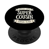 Super cousin imité humour idée cadeau personnalisé homme PopSockets PopGrip Interchangeable