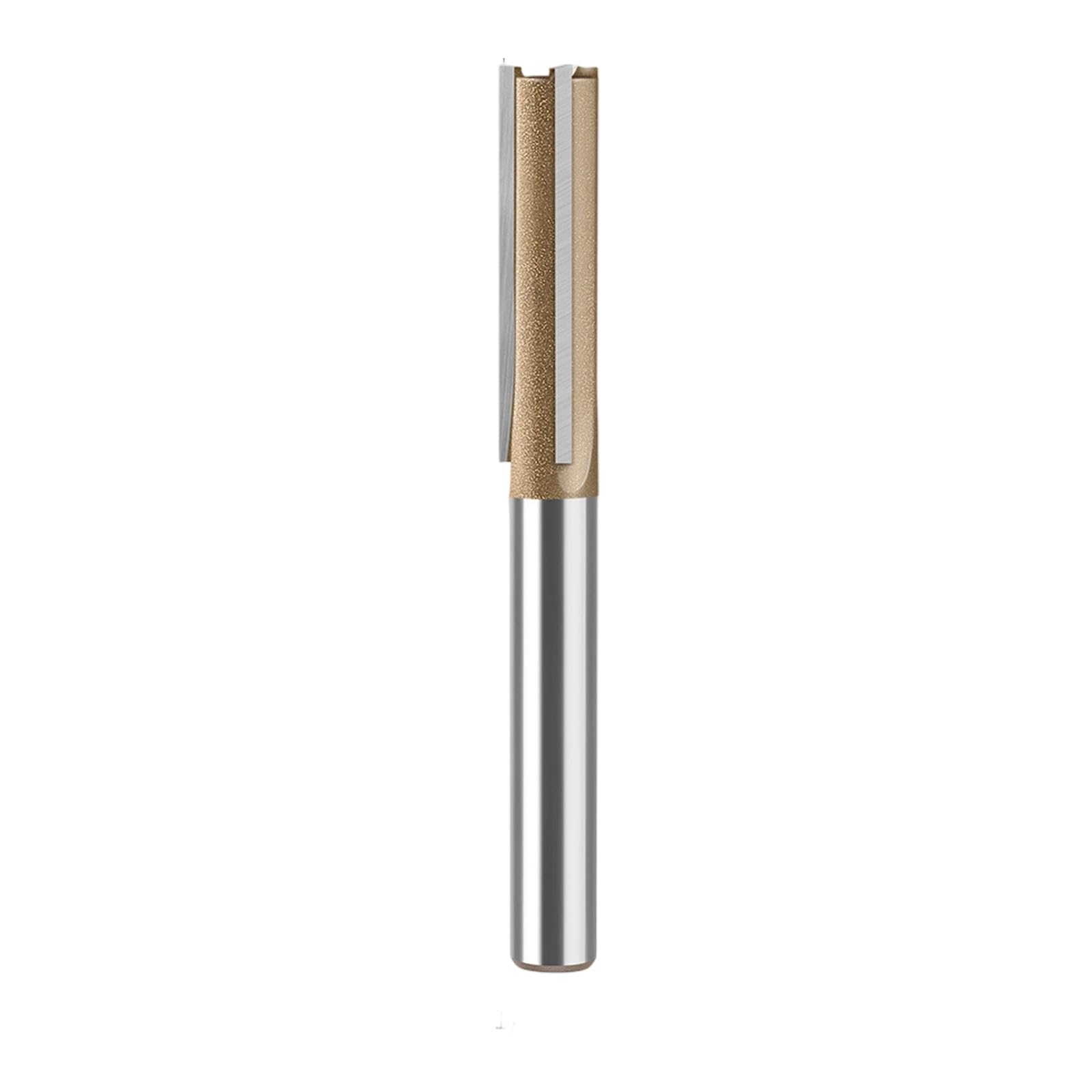 Rgybao Coffee 1 4 5 Professional 1 / 4Inch Shank Straight Router Bit Metal Milling Cutter Woodworking Tool Trimming Cutter Industrial Extended Straight Router Bit