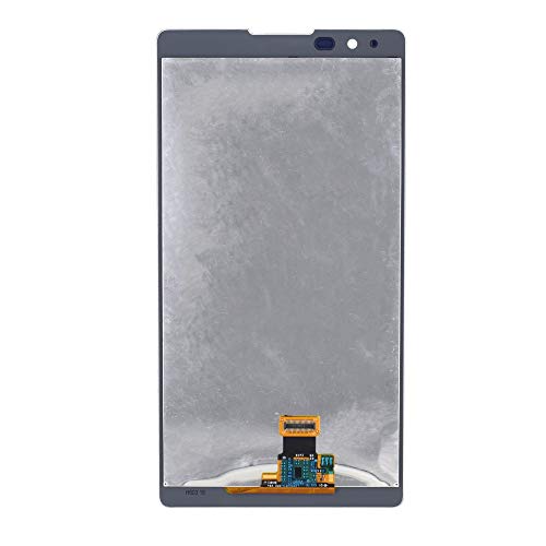 Image of LCD Screen Display with Digitizer Touch Panel Without Bezel Frame for LG X max K240(White)