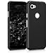 Produktbild kwmobile Hülle kompatibel mit Google Pixel 3a - Hülle Silikon - Soft Handyhülle - Handy Case in Schwarz matt