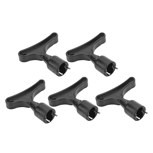 FLEXMAN 5Pcs Golf Shoe Spikes Wrench, Golf Shoe Spike Removal Tool, Golf Shoe Spike Wrench Removal Tool for Standard Golf Shoe Spikes