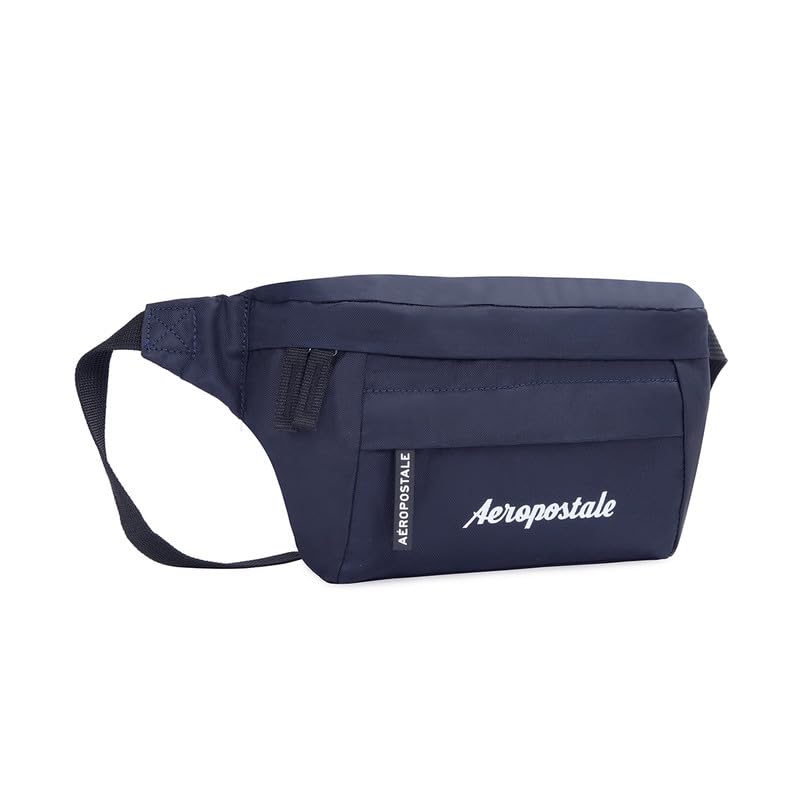 Image of Aeropostale Arbor Unisex Waist Pouch Bags & Cases - Navy