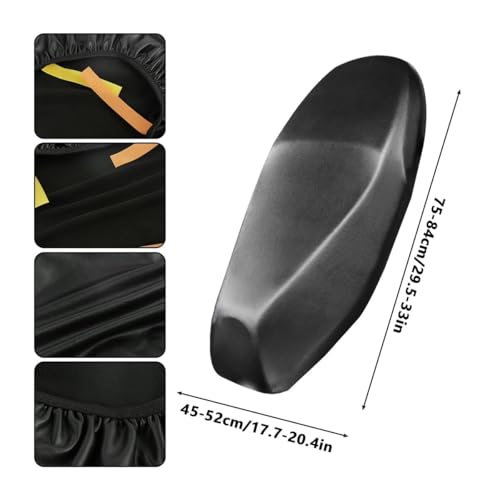 Funda de asiento para moto impermeable con protección integral para cojín de pasajero 2