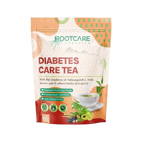 Rootcare Organics Diabetes Care Green Tea | Herbal Green Tea For ...
