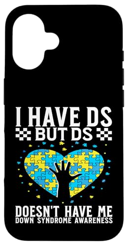 I Have DS Down Syndrome Awareness Kids Down Syndrome Gifts �X�}�z�P�[�X iPhone 16 �p
