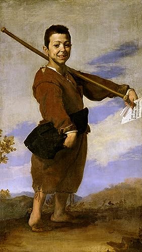 Tableau le pied bot de Jusepe De Ribera, décoration murale en toile 60x90cm