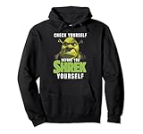 Shrek Check Yourself Before You Shrek Yourself Pullover Hoodie