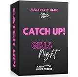 Catch Up! Better US Girls Night 18+ Partyspiel – würzige Gesprächskarten für lustige Mädchennächte, Junggesellinnenabschiede und Erwachsenen-Geburtstagsfeiern