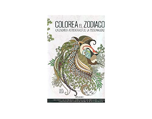 Portada de Colorea el zodiaco-calendario astrologico de la personalidad