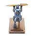 NCQIXIAO Knight Pen Holder Desk Ornament Resin Pencil Holders Desk Accessories and Organizer For Men with a Cool Pen (Blue)