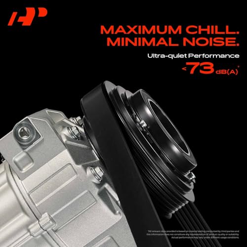 Image of A-Premium Air Conditioner AC Compressor with Clutch | Compatible with Honda Civic 2012-2015 1.8L & Acura ILX 2013-2015 2.0L