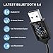 AUX Bluetooth 5.4 Receiver, Auxiliary Audio to Bluetooth 5.4 Adapter, 3.5mm Wireless Audio Receiver, Supports Hands-Free Calling Compatible Devices, Suitable for Home/Car Speakers/Stereo Sound Systems