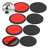 Regalos prácticos: obtendrá 8 discos adhesivos para montaje en tablero en un solo juego, cantidad suficiente para satisfacer sus necesidades diarias de uso y reemplazo, que también son regalos considerados para familiares y amigos.