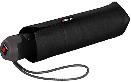 Knirps Mini Taschenschirm E.100 Auf-Zu-Automatik - black