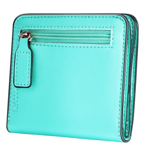 image for Toughergun Women’s Small Slim Leather Wallet with RFID Protection, C