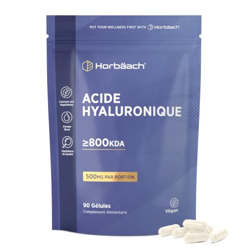 Acide Hyaluronique Gelules 800kDA - 90 Vegan Gélules