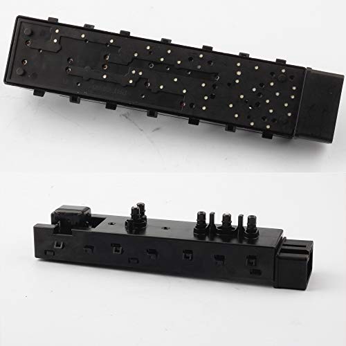 Dasbecan Left Driver Side Adjustment Power Seat Switch Compatible With Ford 2006-2019 Lincoln 2006-2019 Mercury 2006-2011 Replace# 9L3T-14B709-Faw 9L3Z-14A701-Fb #TOP5