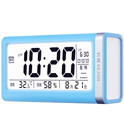 Reloj digital luminoso infantil para evitar retrasos escolares