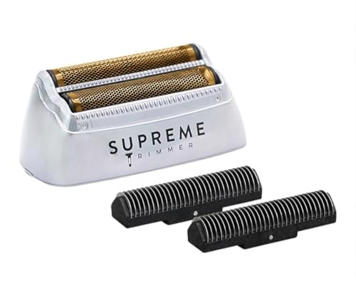 Cutter SB63 et feuille hypoallergénique Supreme Trimmer pour rasage sans irritation