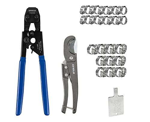 EFIELD Pex Cinch Clamp/Ear Hose Clamps Crimping Tool for Sta...