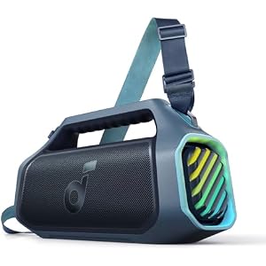 Soundcore Boom 2 Plus, Cassa Bluetooth Potente Portatile, 140W, IPX7