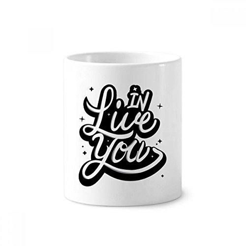 Mug en céramique multicolore avec écriture manuscrite pour un cadeau idéal