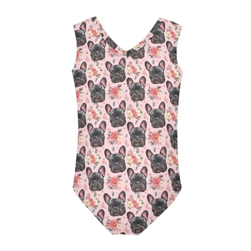 Image of Swimsuits for Girls 3-14 Summer Kids Bathing Suits Gymnastics Leotards One Piece Swimwear