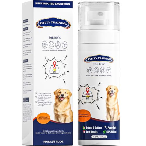 Potty Training Spray for Dogs, Go Here Puppy Dog Pee Spray