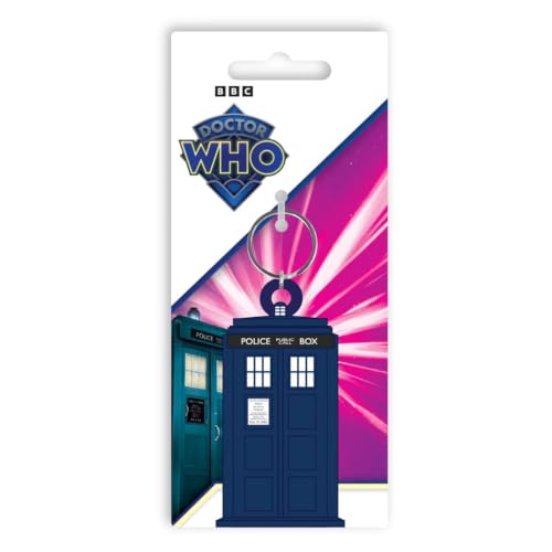 Doctor Who Tardis en caoutchouc Porte-clés