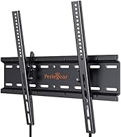 Perlegear TV Wall Bracket for Most 26-60 Inch TVs, Sturdy Tilt TV Bracket with VESA 75x75-400x400mm, 55 Inch Slim TV Wall...