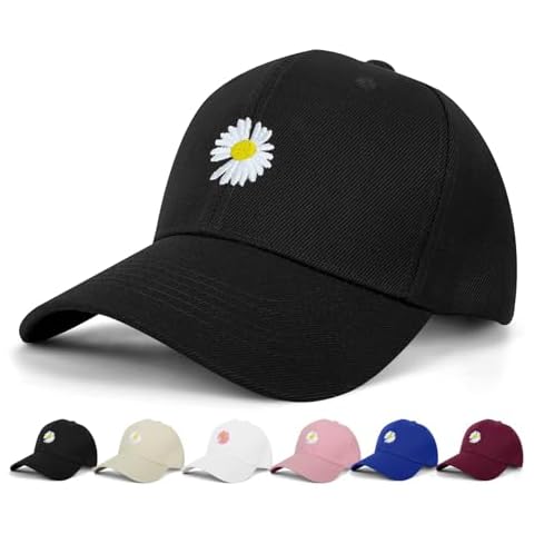 Casquette BLURBE femme avec marguerite Cover