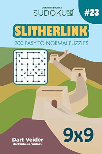 Sudoku Slitherlink - 200 Easy to Normal Puzzles 9x9 (Volume 23)
