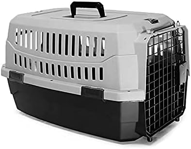 PETSWORLD Pet Carrier, M: Hard-Sided Dog Carrier, Cat Carrier, Small Animal Carrier, Perfect for Tiny Dog Breeds or Cats