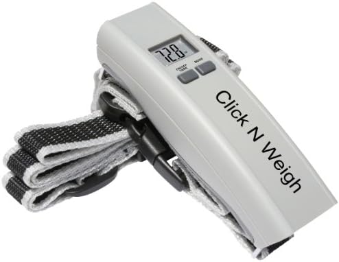 Air Weigh LS-400 Click N Weigh Compact Luggage Scale