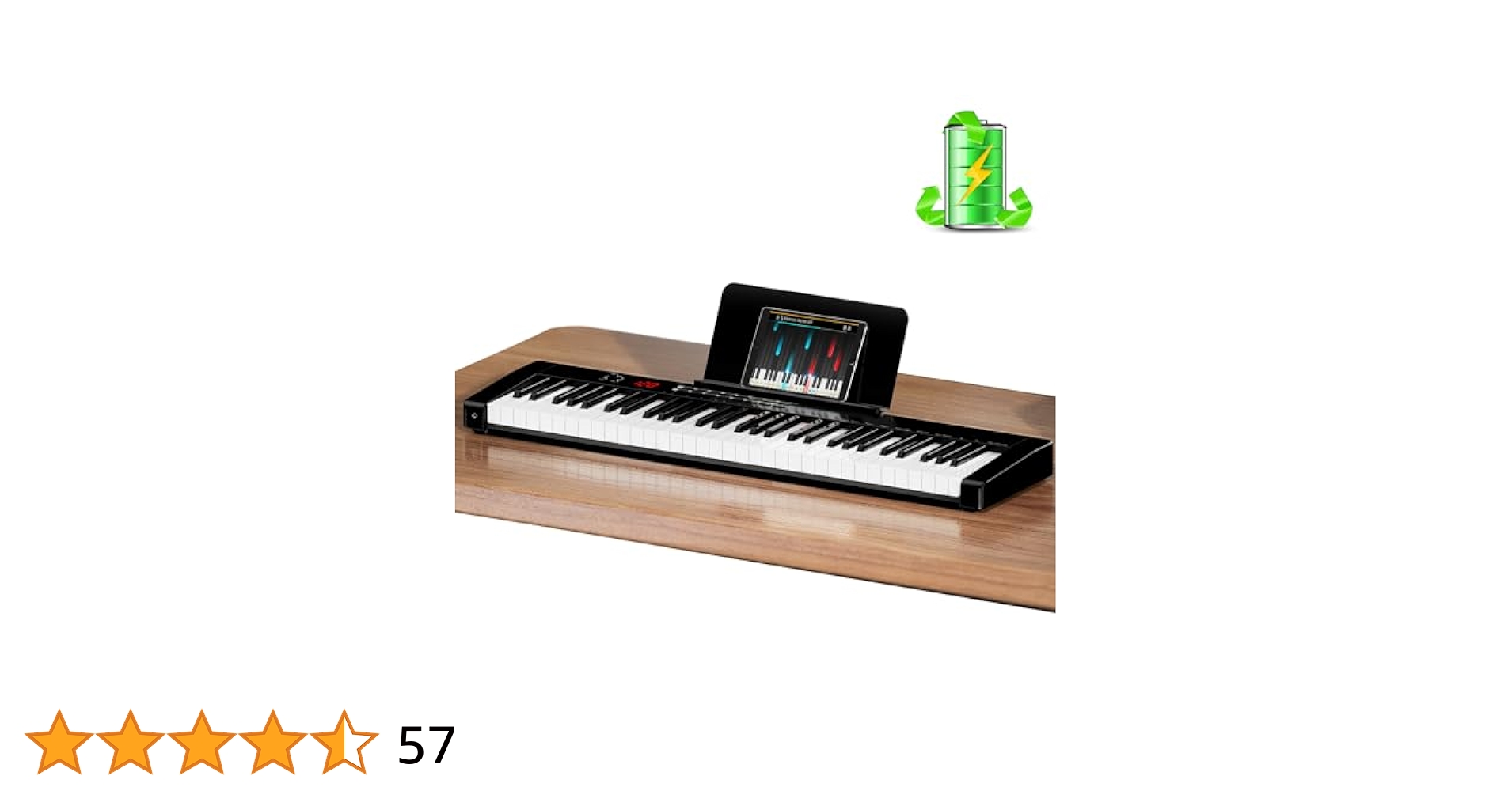 Amazon | TERENCE 電子ピアノ 61鍵タッチレスポンス鍵盤 2025年