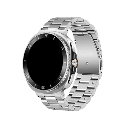 �X�e�����X�X�`�[�����r���v�o���h Samsung Galaxy Watch 8 44mm 40mm/8Classic 46mm/Ultra 2025/47mm(B �V���o�[�AGalaxy Ultra 2025) �p